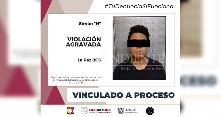 Simón “N” quedó en prisión preventiva y vinculado a proceso por violación agravada