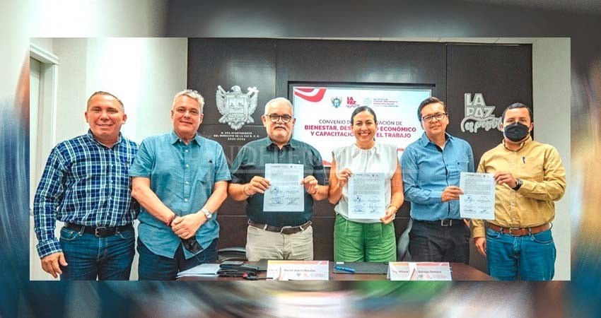 Firma Ayuntamiento convenio con la Secretaría del Trabajo para fomentar el empleo en las comunidades