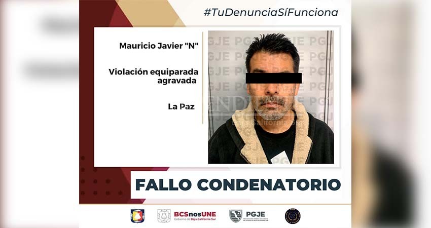 Logra PGJE fallo condenatorio contra responsable de violación equiparada de menor