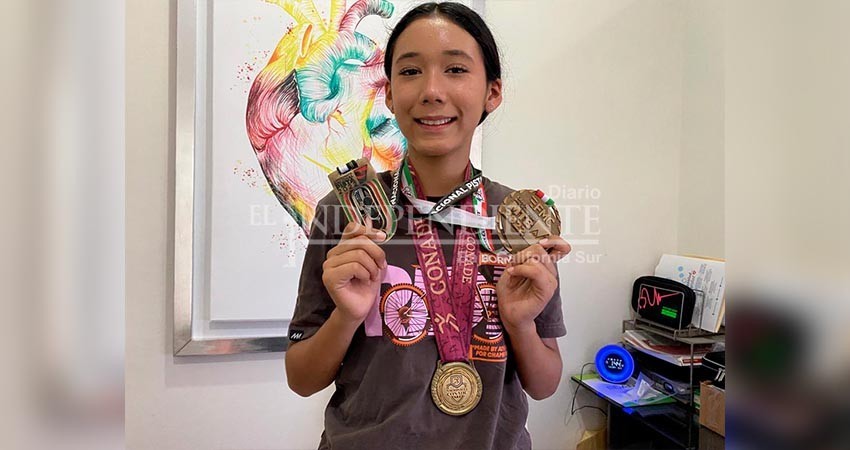 Naby, la heptacampeona en ciclismo que representa a BCS