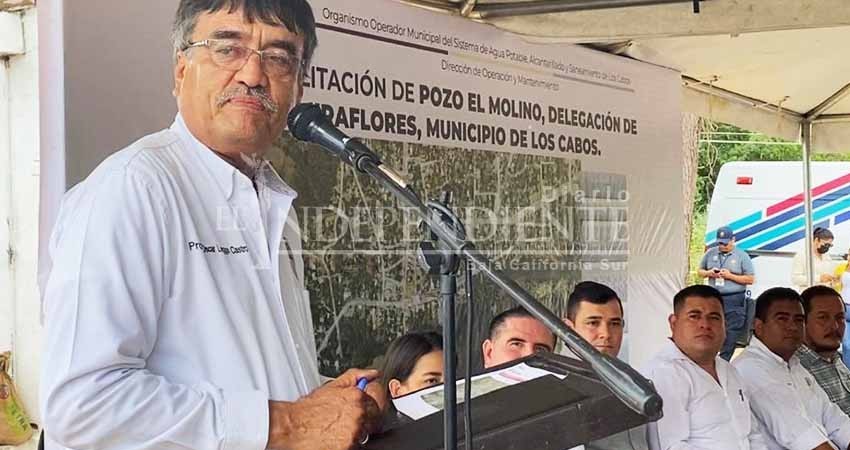Falsa alarma, “la desaladora si va”, asegura Leggs Castro
