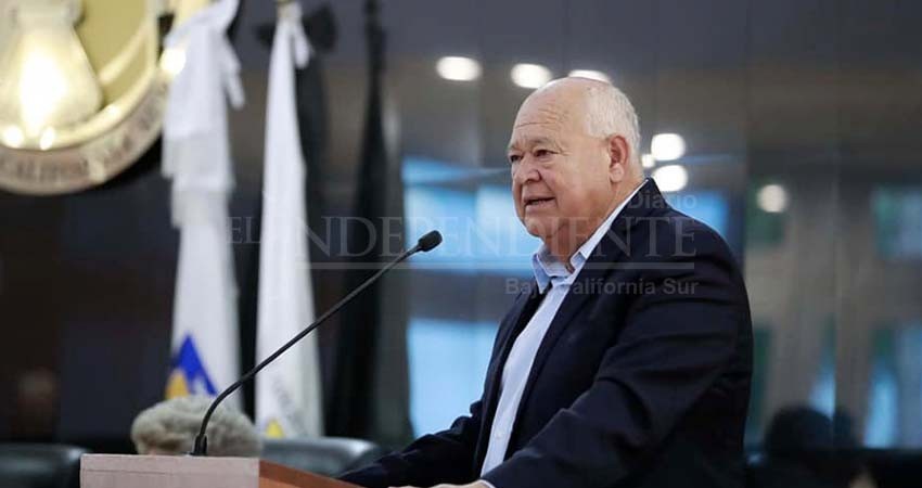 Exhorta Castro Cosío a diputados a trabajar unidos por el bien de BCS