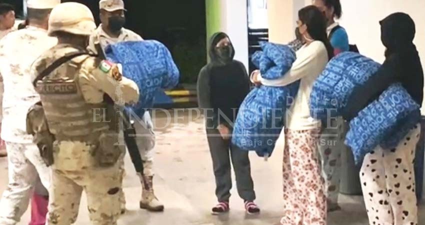 167 personas se encuentran en refugios temporales en La Paz