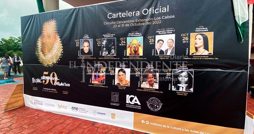 Por primera vez llegará a BCS el Festival Cervantino