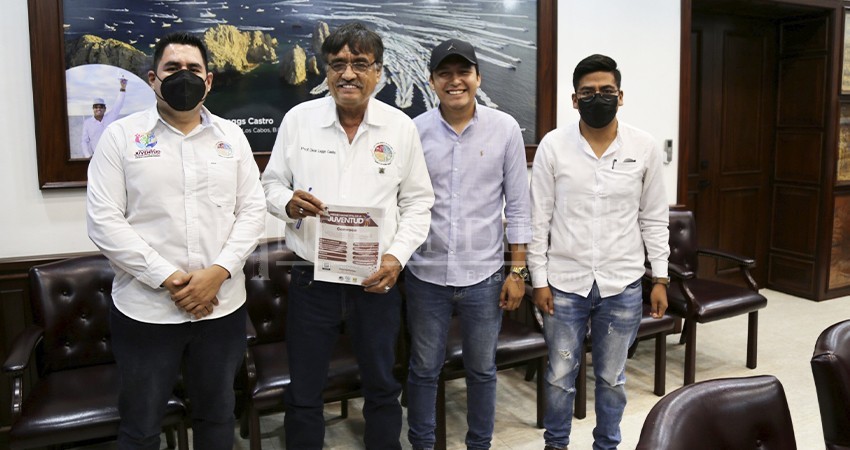 Presentan convocatoria del Premio Municipal de la Juventud Los Cabos 2022