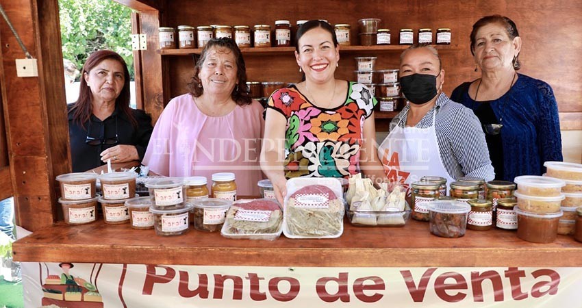 Inaugura Alcaldesa punto de venta de productos regionales en el Ayuntamiento de La Paz