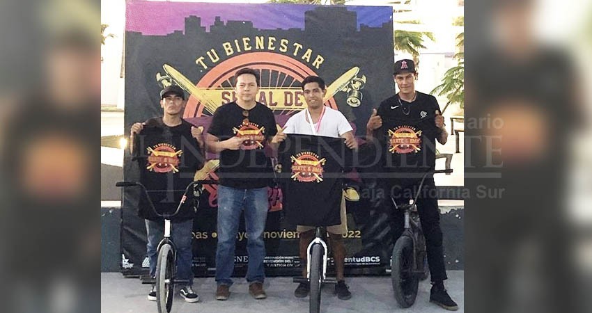 Presentan a los ganadores de la 4ta. Etapa del Serial Skate y BMX
