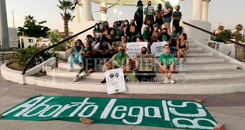 “Aborto legal y seguro”, la exigencia de mujeres en Los Cabos y La Paz