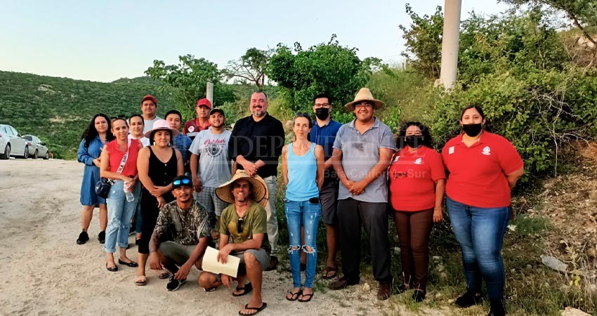 Más obras para las familias de Ánimas Bajas; se les ampliará la red de agua potable para brindarles el suministro