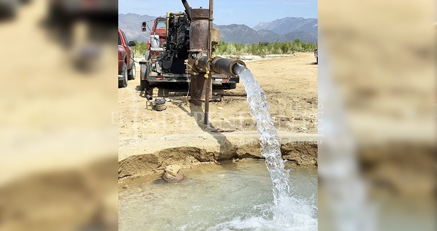 Inician en Los Cabos exploración de pozos de agua en Salto Seco
