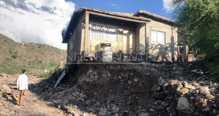 Serán reubicadas 22 familias de Santa Rosalía afectadas por lluvias: INVI