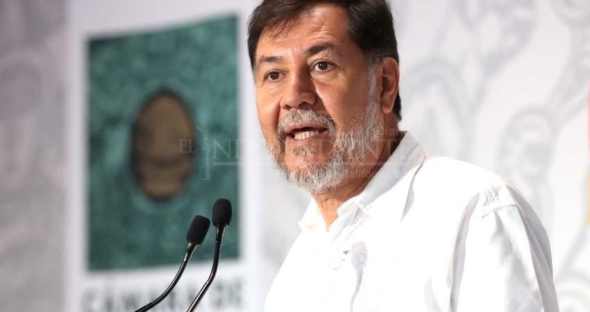 Este próximo domingo estará Fernández Noroña en La Paz