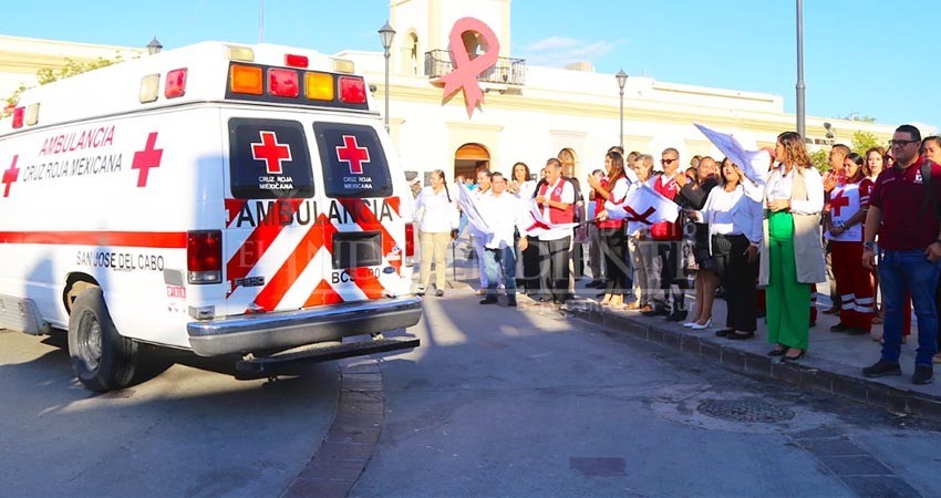 Arranca en Los Cabos la colecta anual de la Cruz Roja Mexicana