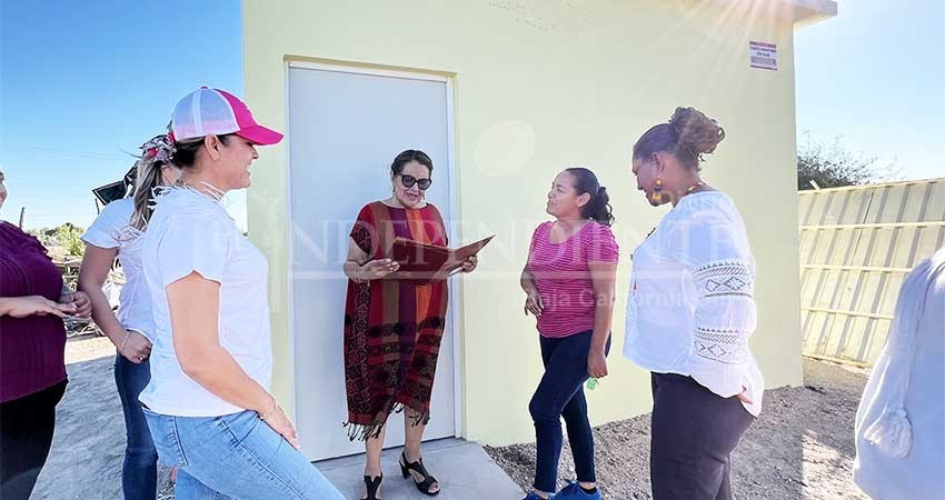 INVI entregó nuevas acciones de vivienda en Comondú