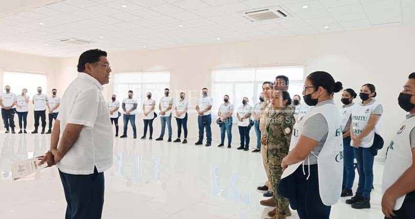 Reciben curso de valores, 127 cadetes de la Academia Estatal de Seguridad Pública