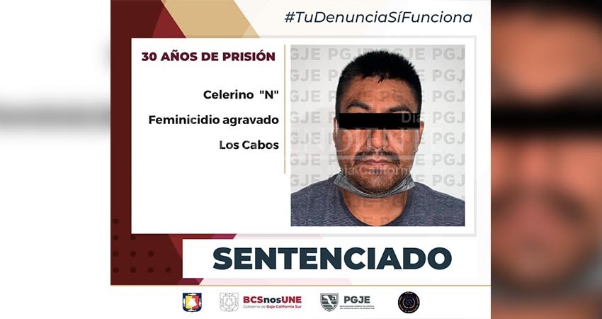 Pasará 30 años en prisión Celerino “N” por el feminicidio de Jovita Alejandra Pasará 30 años en prisión Celerino “N” por el feminicidio de Jovita Alejandra