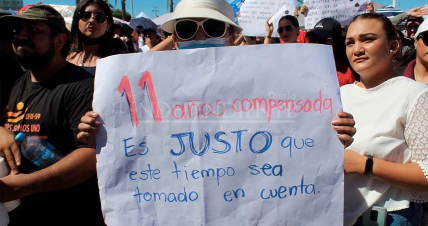 Maestros de Educación Física e Inglés piden justicia y mejores condiciones laborales