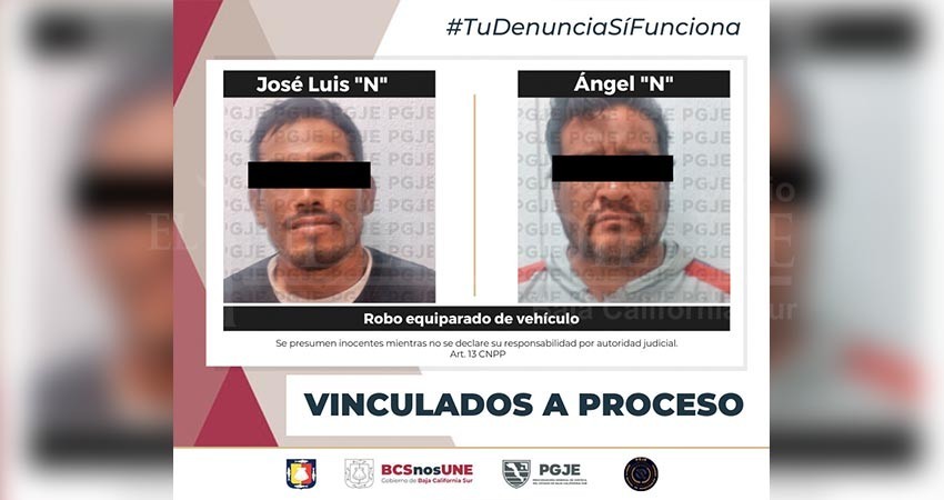 Vinculan a proceso contra dos hombres por robo equiparado de vehículo Vinculan a proceso contra dos hombres por robo equiparado de vehículo