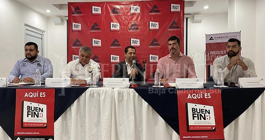 Estima Canaco La Paz la participación de casi 200 comercios durante El Buen Fin