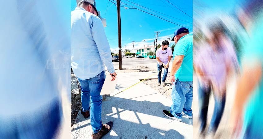 Realiza Ayuntamiento La Paz inspección de obras públicas en proceso Realiza Ayuntamiento La Paz inspección de obras públicas en proceso