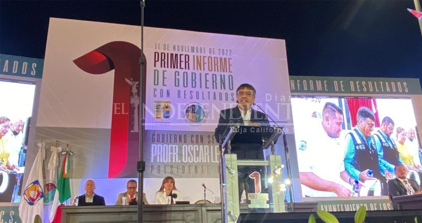 Rindió Oscar Leggs Castro su Primer Informe de Gobierno