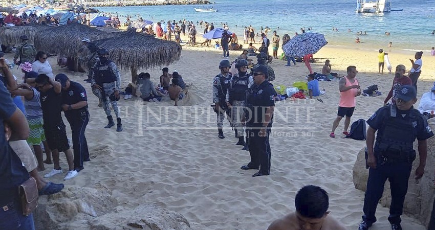 Redobla Seguridad Pública de Los Cabos los operativos integrales en la Bahía de CSL
