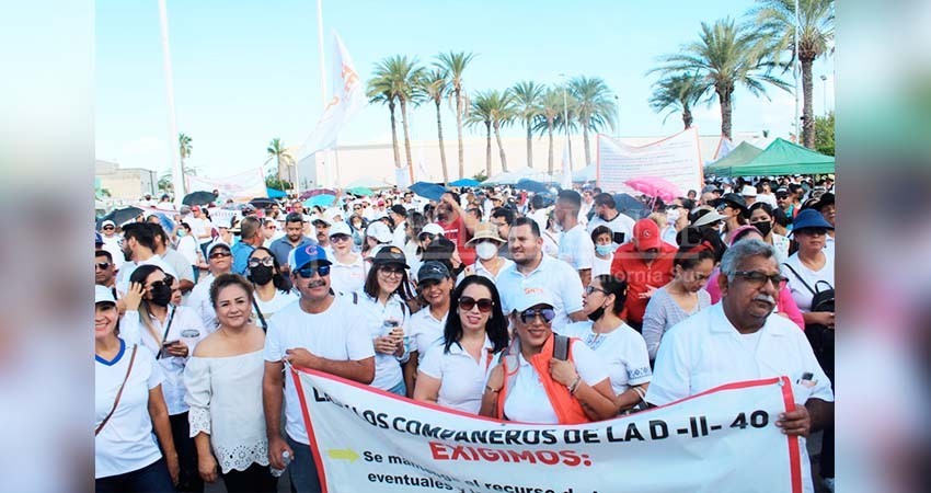 Alistan trabajadores educativos de BCS suspensión de clases el 24 de noviembre