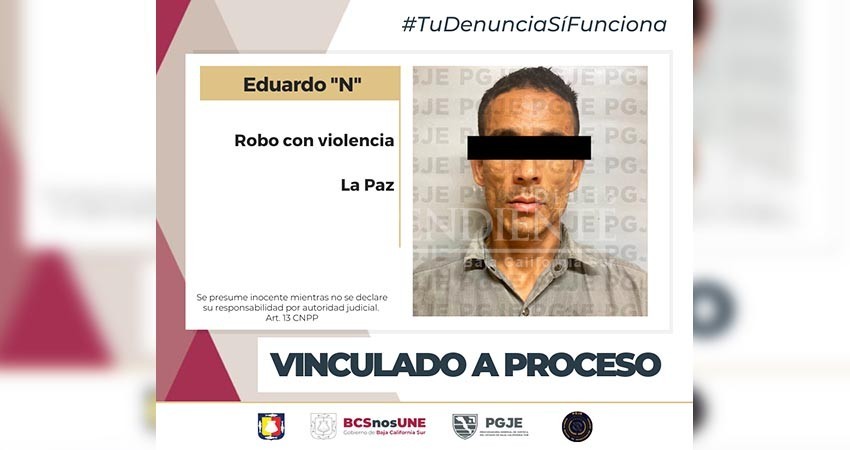 Por robo con violencia obtiene vinculan a proceso a Guadalupe “N”