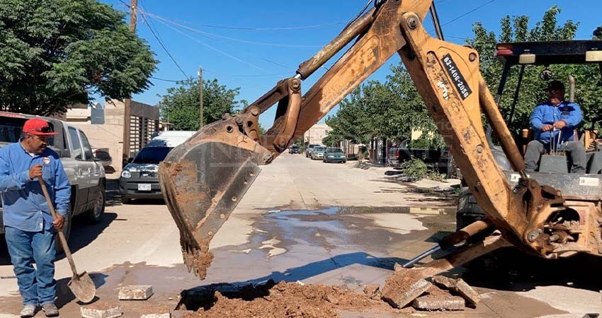 Aumentan fugas de agua con el incremento de presión en la red: Alcaldesa La Paz