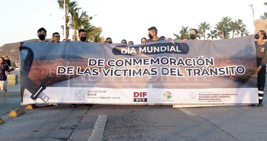 Conmemora salud estatal el día mundial de las víctimas del tránsito