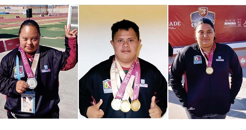 Atletas consiguen 12 medallas para BCS en la Paralimpiada Nacional Atletas consiguen 12 medallas para BCS en la Paralimpiada Nacional