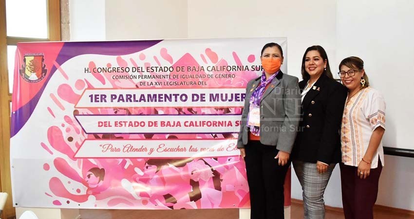 “Construyamos una agenda vinculante que beneficie a todas las mujeres de BCS”: Comisión de Igualdad y Género “Construyamos una agenda vinculante que beneficie a todas las mujeres de BCS”: Comisión de Igualdad y Género