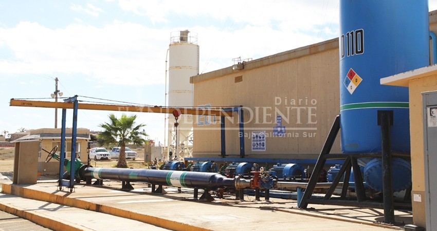Habrá retraso en el tandeo de agua por paro técnico en la planta desaladora de CSL