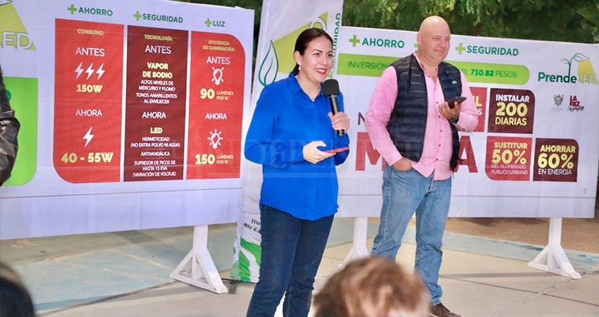 Con el programa PrendeLed ahorrarán en Indeco, más de 50 mil pesos mensuales en luz