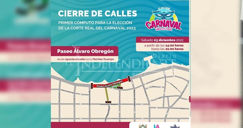 Habrá cortes a la circulación en el Malecón para este fin de semana Habrá cortes a la circulación en el Malecón para este fin de semana
