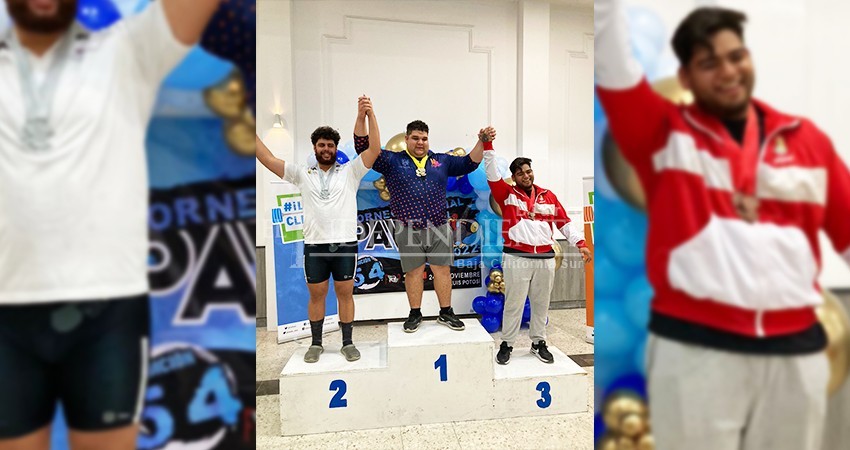 Pesistas Sudcalifornianos triunfan en campeonato nacional