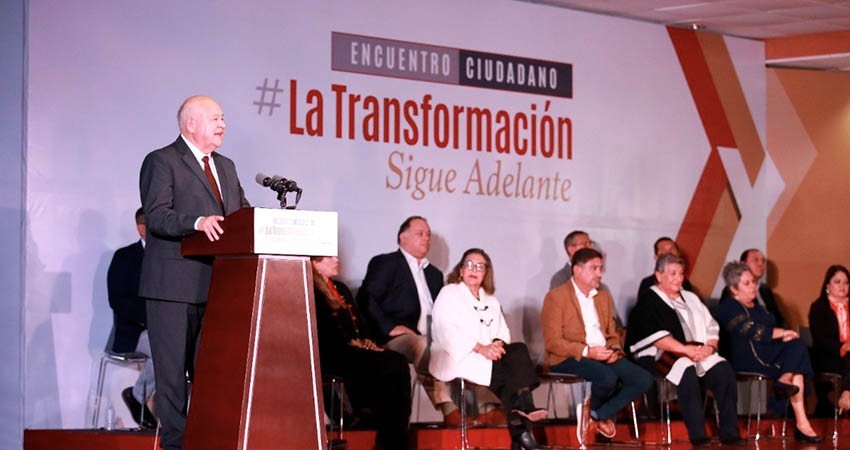 Sostiene gobernador Castro Cosío, encuentro ciudadano “La transformación sigue adelante”