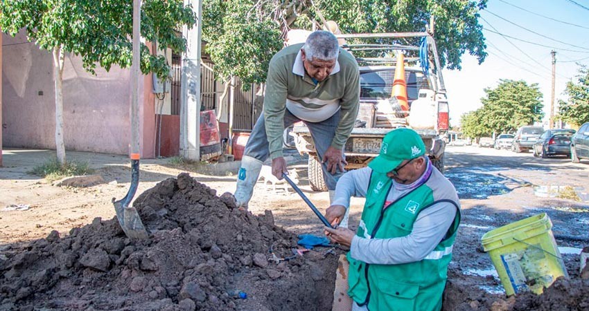 En una semana, OOMSAPAS La Paz atendió 306 fugas de agua