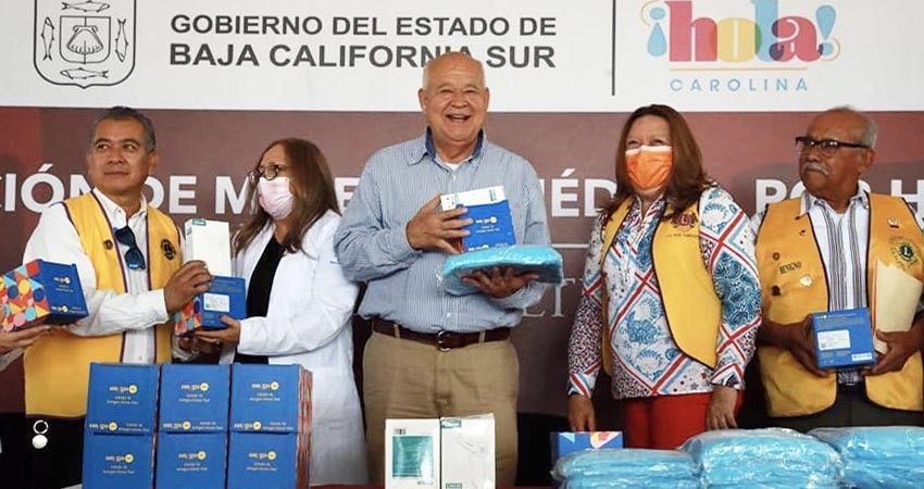 Recibe BCS 15 mil pruebas Covid de Hola Carolina Recibe BCS 15 mil pruebas Covid de Hola Carolina