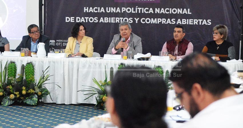 Participa Congreso de BCS en el Foro Estatal, "Hacia una Política Nacional de Datos Abiertos y Compras Abiertas"