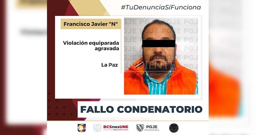 Francisco Javier “N” es declarado culpable por el delito de violación equiparada agravada Francisco Javier “N” es declarado culpable por el delito de violación equiparada agravada
