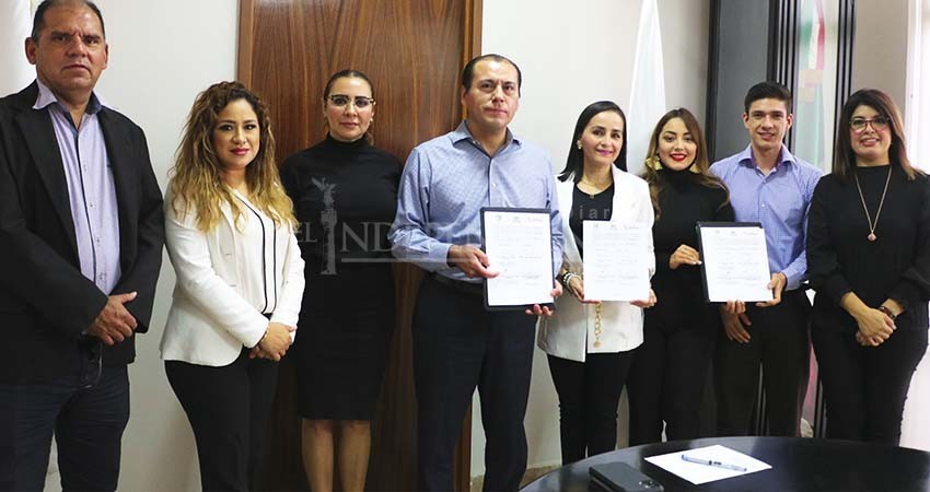 Firma PGJE convenio de colaboración con Tribunal Estatal Electoral Firma PGJE convenio de colaboración con Tribunal Estatal Electoral