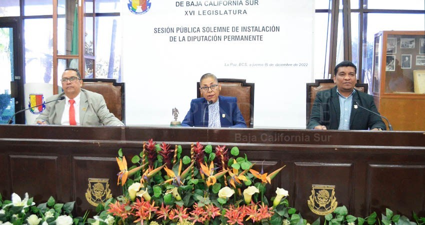 Elige Congreso del Estado de BCS las Mesas Directivas para los próximos periodos