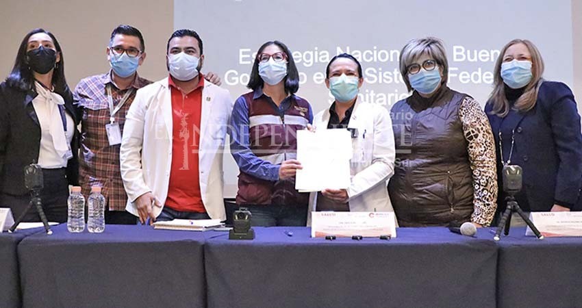 Salud Estatal, Coepris y Contraloría firman estrategia para el buen manejo del sistema federal sanitario