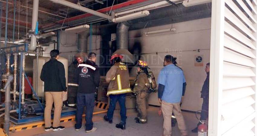 Continúa PC La Paz con supervisiones en el Hospital Salvatierra tras conato de incendio