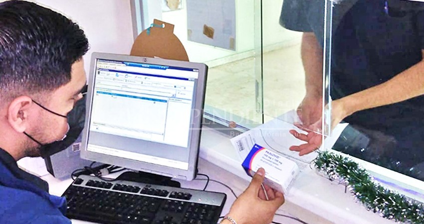 SSA en BCS preparada con medicamento para tratar pacientes ambulatorios con COVID-19