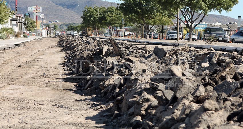Se invertirán 20 mdp en la pavimentación del bulevar Pino Pallas Se invertirán 20 mdp en la pavimentación del bulevar Pino Pallas