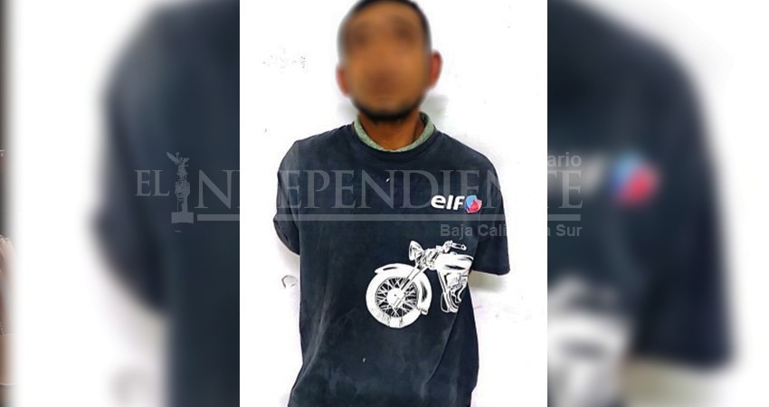 En posesión de cristal detiene policía estatal a una persona