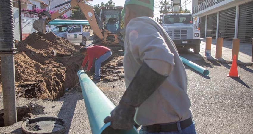 216 fugas atendió el OOMSAPAS La Paz, durante la primera semana del año