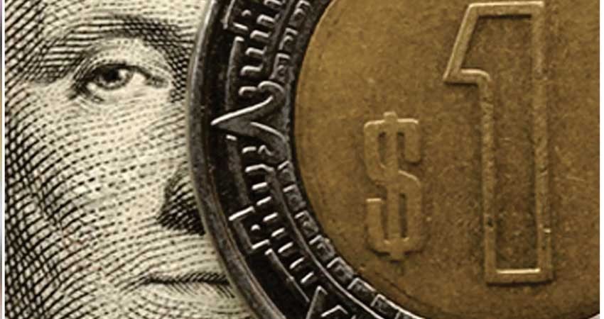 Imparable la moneda mexicana; el peso se cotiza debajo de los 19 pesos Imparable la moneda mexicana; el peso se cotiza debajo de los 19 pesos